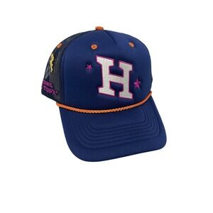 Mour H-Town Still Tippin Snapback Hat Houston Texas Blue Trucker Cap Rare